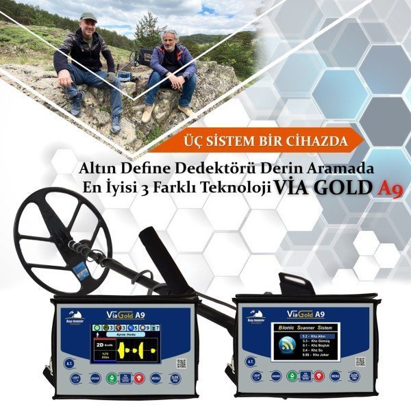 via gold a9 dedektor 25